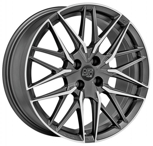 Msw50 4 Matt Gun Metal Full Polished